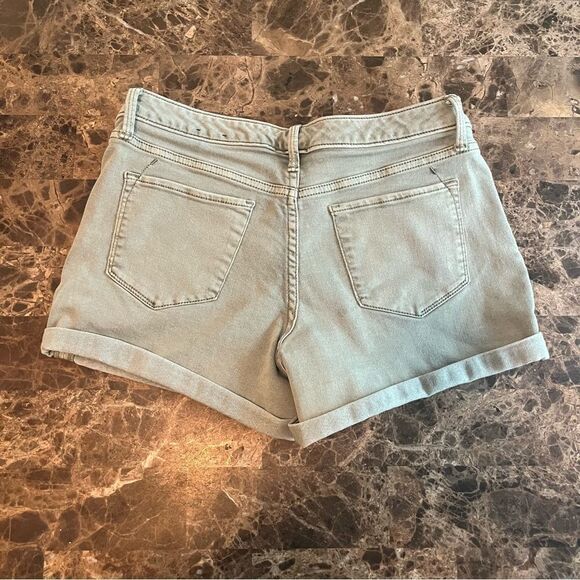 Mossimo Jean Shorts 8/29 Mid Rise Midi Casual Shorts Super Stretch - Picture 12 of 12